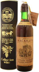 Массандра, "Коллекционное вино" Портвейн красный "Южнобережный", 1974, в тубе, 0.7 л