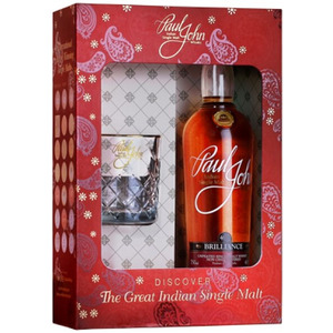 Набор "Paul John" Brilliance, gift box with 1 glass