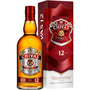 Виски "Chivas Regal" 12 years old, with box, 0.7 л