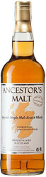 Виски "Ancestor's" Malt Speyside Single Malt, 0.7 л