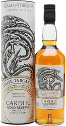Виски "Game of Thrones" Cardhu Gold Reserve, in tube, 0.7 л