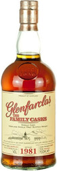 Виски Glenfarclas 1981 "Family Casks" (54,6%), 0.7 л