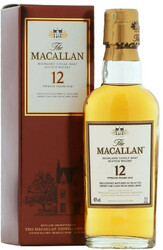 Виски Macallan 12 Years Old, gift box, 50 мл