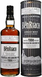 Виски "Benriach" Triple Distilled / Pedro Ximenez Sherry Finish, 16 Years Old, 1998, in tube, 0.7 л