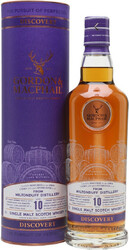 Виски Gordon & MacPhail, "Discovery" Miltonduff 10 Years Old, in tube, 0.7 л