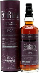 Виски Benriach "Pedro Ximenez Sherry Finish" Triple Distilled, 17 Years Old, 1998, in tube, 0.7 л