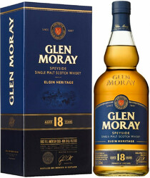 Виски "Glen Moray" 18 years, gift box, 0.7 л