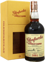 Виски Glenfarclas 2001 "Family Casks" (58,9%), gift box, 0.7 л
