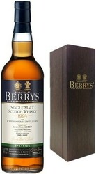 Виски Berrys Caperdonich 1994, wooden box, 0.75 л