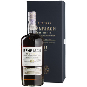 Виски Benriach 30 years old, gift box, 0.7 л