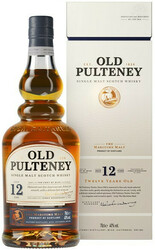 Виски "Old Pulteney" 12 years, gift box, 0.7 л