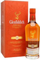 Виски Glenfiddich 21 Years Old, gift box, 0.75 л