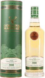 Виски Gordon & MacPhail, "Discovery" Tomatin, 2008, in tube, 0.7 л