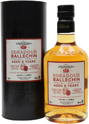 Виски "Edradour-Ballechin" Cuvee 8 Years Old, in tube, 0.7 л