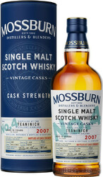 Виски Mossburn, "Vintage Casks" No.4 Teaninich, 2007, in tube, 0.7 л