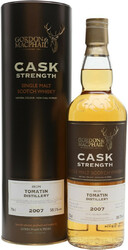 Виски Gordon & MacPhail, "Cask Strength" Tomatin, 2007, in tube, 0.7 л