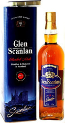 Виски "Glen Scanlan" Pure Malt, 12 Years Old, gift tube, 0.7 л