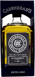 Виски Cadenhead, "Bunnahabhain" 28 Years Old, 1989, gift box, 0.7 л
