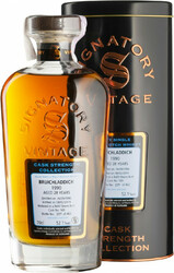 Виски Signatory Vintage, "Cask Strength Collection" Bruichladdich 28 Years, 1990, metal tube, 0.7 л