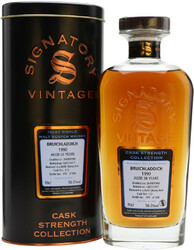 Виски Signatory Vintage, "Cask Strength Collection" Bruichladdich 26 Years, 1990, metal tube, 0.7 л