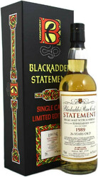 Виски Blackadder, "Raw Cask Statement" Bunnahabhain 26 Years Old, 1989, gift box, 0.7 л