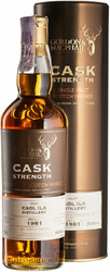 Виски Caol Ila, 34 Years Old Cask Strength, 1981, in tube, 0.7 л
