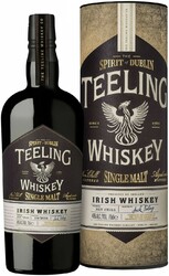 Виски Teeling, Single Malt Irish Whiskey, in tube, 0.7 л