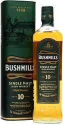 Виски "Bushmills" Malt 10 Years Old, with box, 0.7 л