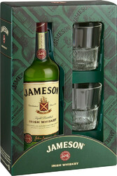 Виски "Jameson", with 2-glass box, 0.7 л