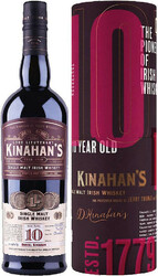 Виски "Kinahan's" Single Malt 10 Years, in tube, 0.7 л