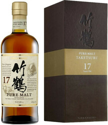 Виски Nikka, "Taketsuru" Pure Malt 17 Years Old, wooden box, 0.7 л