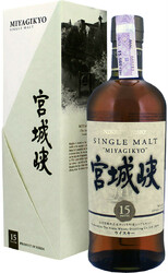 Виски Nikka, "Miyagikyo" 15 Years Old, gift box, 0.7 л