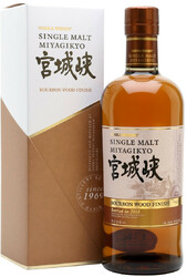 Виски Nikka, "Miyagikyo" Bourbon Wood Finish, gift box, 0.7 л