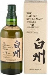 Виски Suntory, "Hakushu" 18 years, gift box, 0.7 л