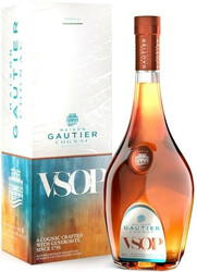 Коньяк Gautier V.S.O.P., gift box, 0.7 л