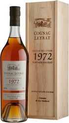 Коньяк "Leyrat" Vintage 1972, wooden box, 0.7 л