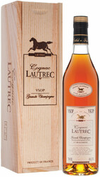 Коньяк "Lautrec" VSOP, wooden box, 0.7 л