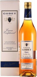 Коньяк Godet, "Cuvee Jean Godet" VS de Luxe, gift box, 0.7 л
