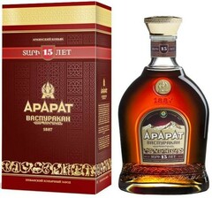 Коньяк Арарат "Васпуракан", в подарочной коробке, 0.7 л