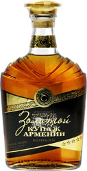 Коньяк "Золотой Купаж Армении" 5 лет, 0.5 л