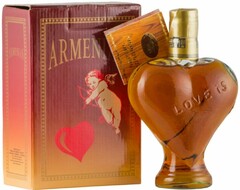 Коньяк "Сердце" 5-летний, в подарочной коробке, 250 мл