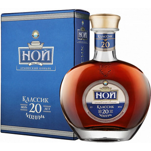 Коньяк "Ной Классик" 20-летний, в подарочной коробке, 0.5 л