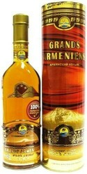 Коньяк "Grands Armeniens", 3 years old, gift tube, 0.5 л