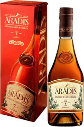 Коньяк МАП, "Арадис" 7-летний, в подарочной коробке, 0.5 л