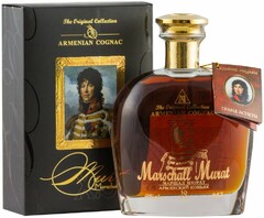 Коньяк "Маршал Мюрат" ХО 10-летний, в подарочной коробке, 0.5 л