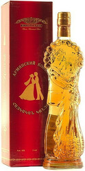 "Армянский Коньяк" 5 звезд, в подарочной коробке ("Свадебный"), 0.5 л