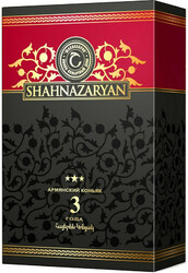 Коньяк "Шахназарян" 3 года, в подарочной коробке, 0.5 л