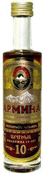 Коньяк Армина 10-летний, 50 мл