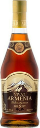 Коньяк "Виват Армения" 5 лет, 0.5 л