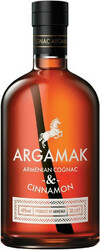 Коньяк "Аргамак" с корицей, 0.5 л
